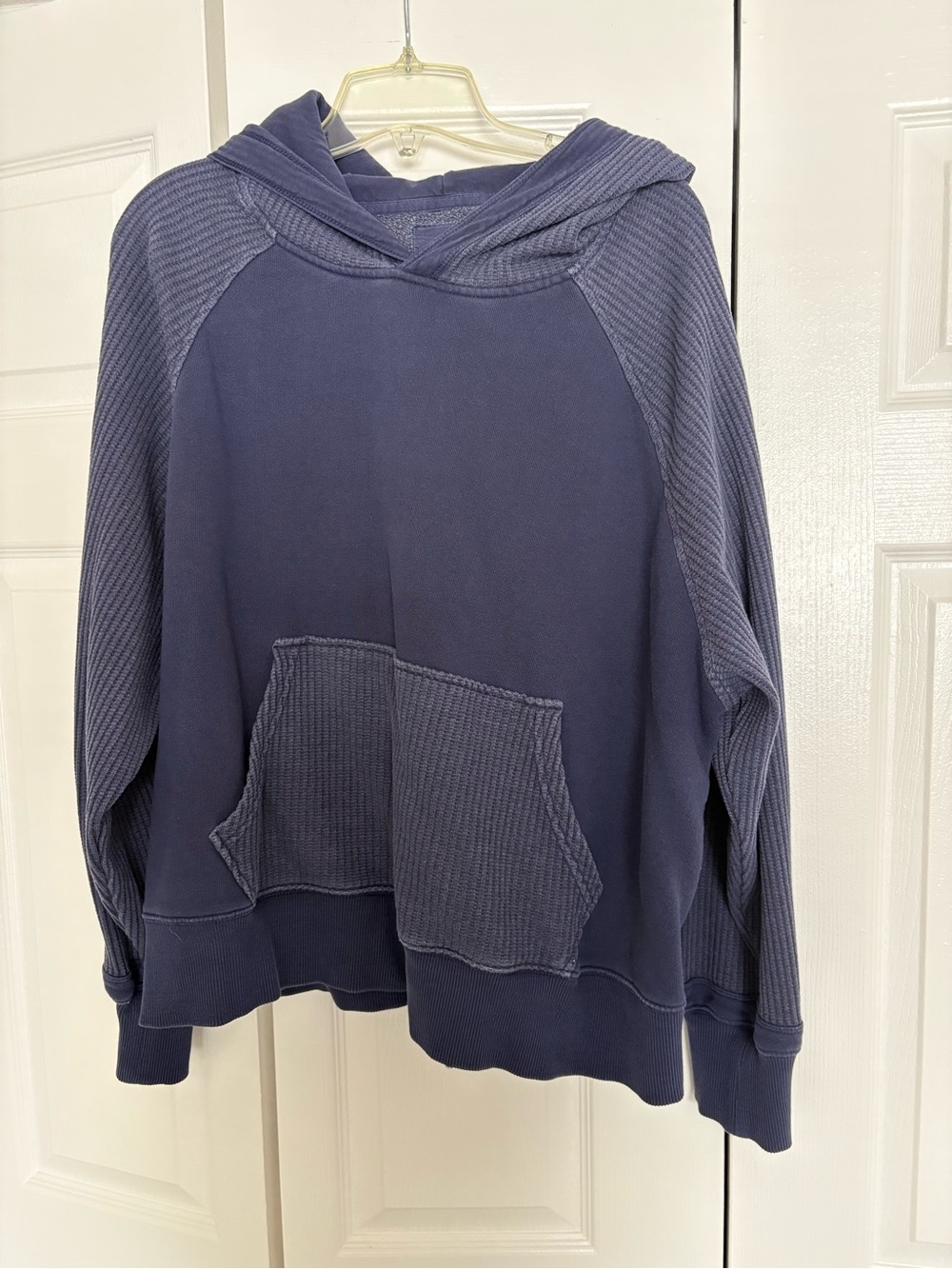 Aerie Navy Hooded Sweatshirt